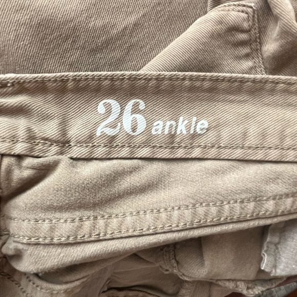 J. Crew cropped toothpick tan jeans size 25 beige - Picture 5 of 8